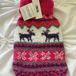 ASOS knit hot water bottle